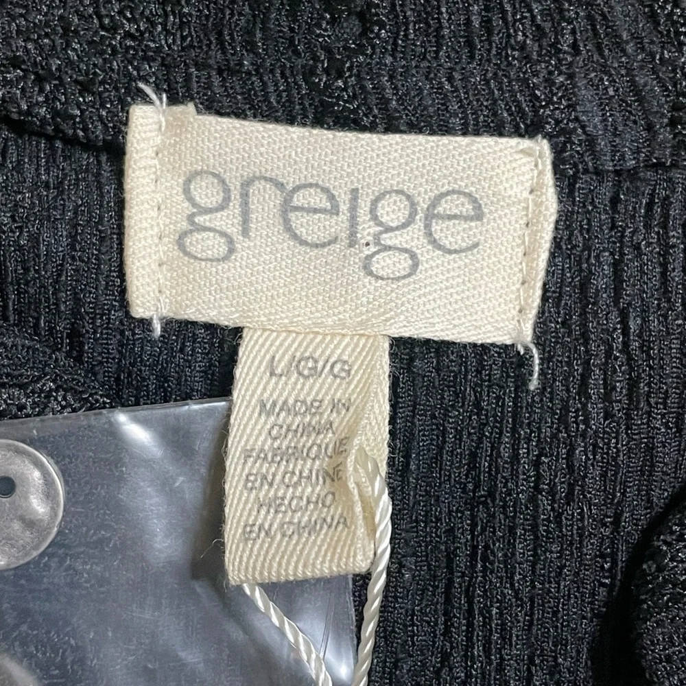 Greige stylish black